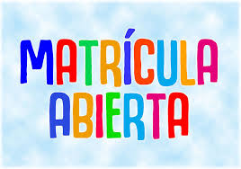 MATRICULACIÓN CURSO 2021/2022 DEL 1 AL 8 DE JUNIO y PLAN DE ACOMPAÑAMIENTO A LAS FAMILIAS 2021/2022