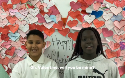 Celebramos San Valentín recitando poemas en Inglés.